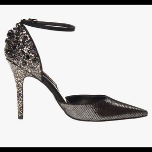 Nina ‘Bitilda’ strappy studded sparkly heels